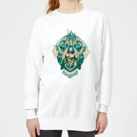 Aquaman Seven Kingdoms Damen Sweatshirt - Weiß - XS von DC Comics