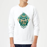 Aquaman Seven Kingdoms Sweatshirt - Weiß - M von DC Comics