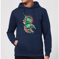 Aquaman Xebel Hoodie - Navy Blau - XL von DC Comics