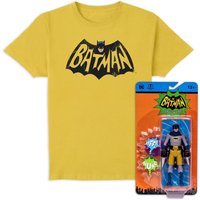 Batman 66 T-Shirt and McFarlane Action Figure Bundle - L von DC Comics
