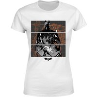 Batman Begins Gotham City Defender Damen T-Shirt - Weiß - L von DC Comics