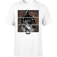 Batman Begins Gotham City Defender Herren T-Shirt - Weiß - XXL von DC Comics