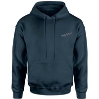 DC Birds of Prey Boobytrap Embroidered Unisex Hoodie - Navy - S von DC Comics