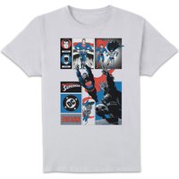 DC Comics Justice League Batman And Superman Team Up Unisex T-Shirt - White - 4XL DC Comics Justice League Batman And Superman Team Up Unisex T-Shirt - White - 4XL von DC Comics