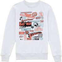 DC Comics Justice League Retro Sweatshirt - White - XXL DC Comics Justice League Retro Sweatshirt - White - XXL von DC Comics