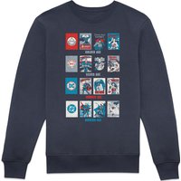 DC Comics Justice League Through The Ages Sweatshirt - Navy - XXL DC Comics Justice League Through The Ages Sweatshirt - Navy - XXL von DC Comics