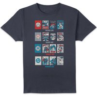 DC Comics Justice League Through The Ages Unisex T-Shirt - Navy - XXL DC Comics Justice League Through The Ages Unisex T-Shirt - Navy - XXL von DC Comics