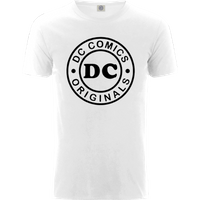 DC Comics Originals Logo T-Shirt - Weiß - M von DC Comics