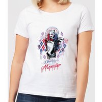 DC Comics Suicide Squad Daddys Lil Monster Frauen T-Shirt - Weiß - XL von DC Comics