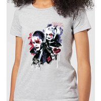 DC Comics Suicide Squad Harleys Puddin Frauen T-Shirt - Grau - M von Original Hero