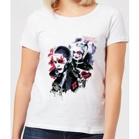DC Comics Suicide Squad Harleys Puddin Frauen T-Shirt - Weiß - S von DC Comics