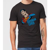 DC Comics Superman Lover T-Shirt - Schwarz - 4XL von DC Comics
