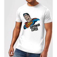 DC Comics Superman Lover T-Shirt - Weiß - L von DC Comics