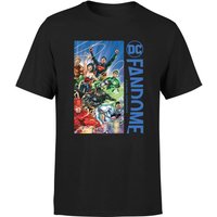 DC Fandome Justice League Men's T-Shirt - Black - XS von DC Comics