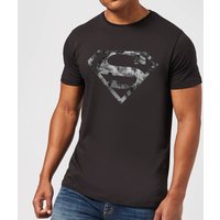 DC Originals Marble Superman Logo Herren T-Shirt - Schwarz - 3XL von DC Comics