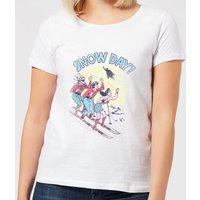 DC Snow Day! Damen Christmas T-Shirt - Weiß - XXL von Original Hero