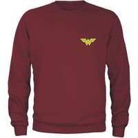 DC Wonder Woman Unisex Sweatshirt - Burgundy - XL von DC Comics