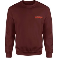 DC Wonder Woman WW84 Embroidered Unisex Sweatshirt - Burgundy - S von DC Comics