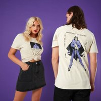 Diamond Geezer Unisex T-Shirt - Cream Vintage Wash - M von DC Comics