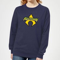 Justice League Aquaman Logo Women's Sweatshirt - Navy - XL von Original Hero