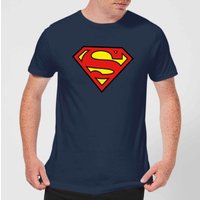 Justice League Superman Logo Men's T-Shirt - Navy - XL von DC Comics