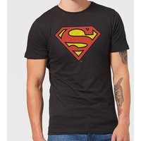Originals Official Superman Crackle Logo Herren T-Shirt - Schwarz - 3XL von DC Comics