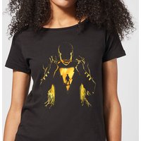 Shazam Lightning Silhouette Women's T-Shirt - Black - XL von DC Comics