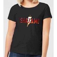 Shazam Logo Women's T-Shirt - Black - XXL von DC Comics