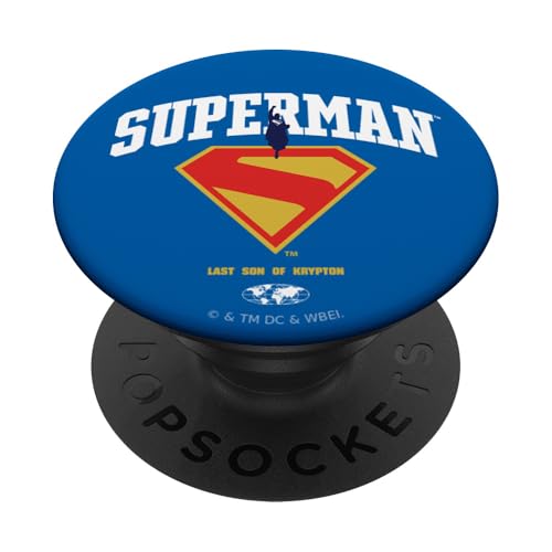 Superman (2025) College Logo PopSockets Klebender PopGrip von DC Comics