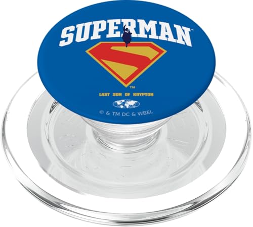 Superman (2025) College Logo PopSockets PopGrip für MagSafe von DC Comics