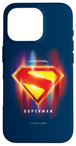 Superman (2025) Glowing Shield Choices Hülle für iPhone 16 Pro von DC Comics