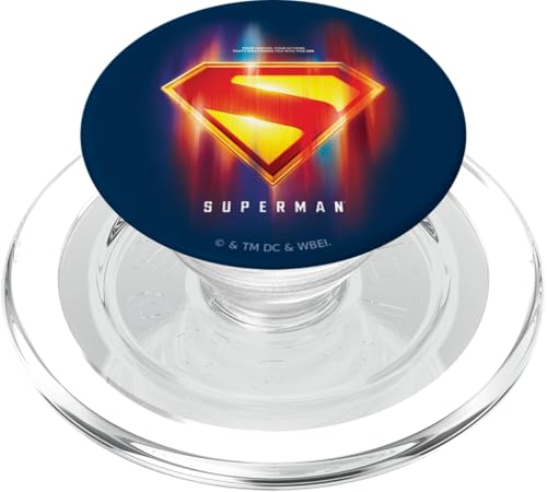 Superman (2025) Glowing Shield Choices PopSockets PopGrip für MagSafe von DC Comics