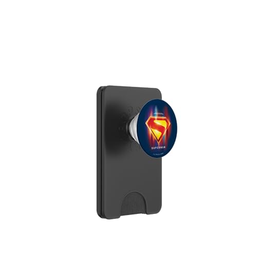 Superman (2025) Glowing Shield Choices PopSockets PopWallet für MagSafe von DC Comics