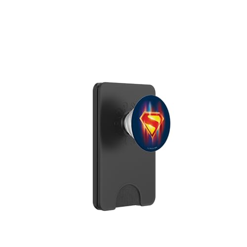 Superman (2025) Glowing Shield PopSockets PopWallet für MagSafe von DC Comics