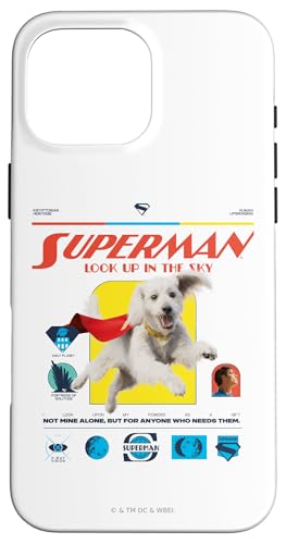 Superman (2025) Krypto Comic Hülle für iPhone 16 Pro Max von DC Comics