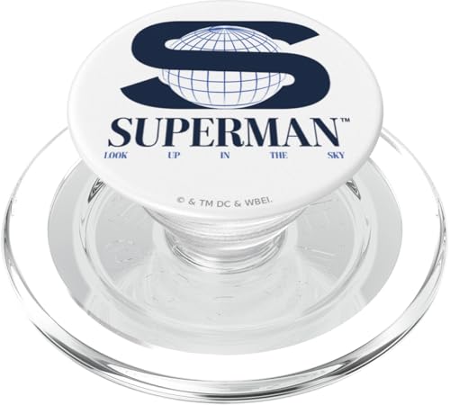 Superman (2025) S World Logo PopSockets PopGrip für MagSafe von DC Comics