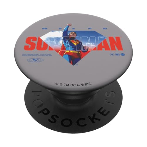 Superman (2025) Up In The Sky PopSockets Klebender PopGrip von DC Comics