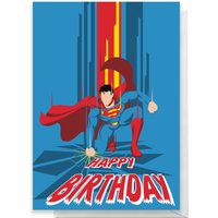 Superman Happy Birthday Greetings Card - Standard Card von DC Comics