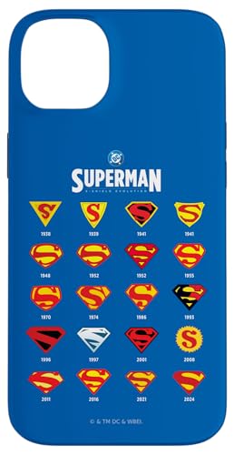 Superman S-Shield Evolution Hülle für iPhone 14 Plus Superman S-Shield Evolution Hülle für iPhone 14 Plus von DC Comics