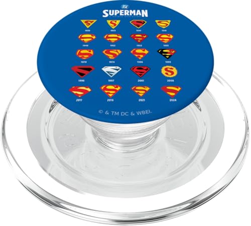 Superman S-Shield Evolution PopSockets PopGrip für MagSafe Superman S-Shield Evolution PopSockets PopGrip für MagSafe von DC Comics