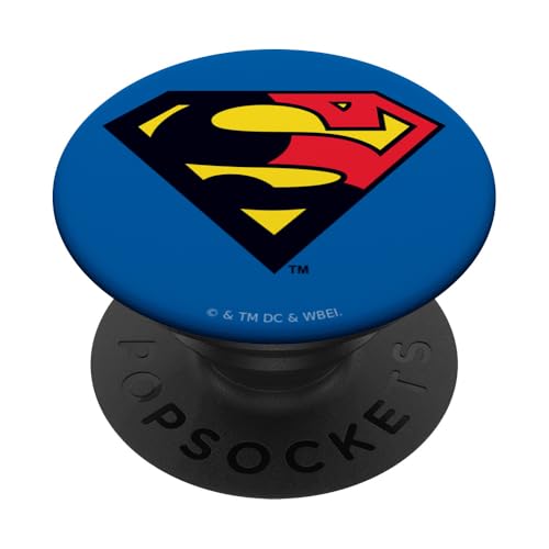 Superman Shield 1993 Black Red PopSockets Klebender PopGrip Superman Shield 1993 Black Red PopSockets Klebender PopGrip von DC Comics