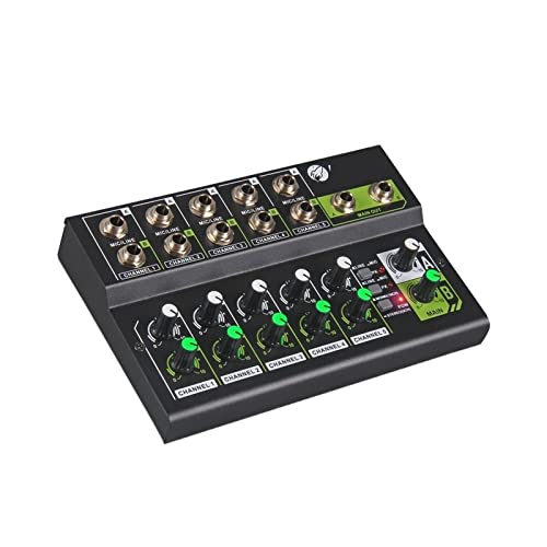 DCDCD 10 Kanal tragbarer Mini DJ Controller Audio Expander, Wechseln zwischen Stereo und Mono, for die Bühne mit Mehreren Geräten, Band. von DCDCD