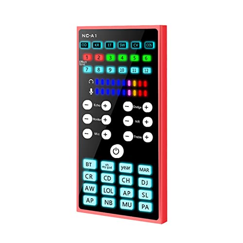DCDCD Tragbares Bluetooth -Soundkartenmixer Karaoke -Mikrofon for Telefon PC Computer Streaming -Aufzeichnung Audio -Schnittstelle Sprachwechslerin DCDCD Tragbares Bluetooth -Soundkartenmixer Karaoke -Mikrofon for Telefon PC Computer Streaming -Aufzeichnung Audio -Schnittstelle Sprachwechslerin von DCDCD