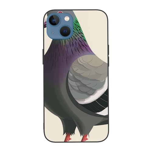 DCEHGEW Cartoon-Tauben-bedruckte Handyhülle für iPhone 13 Mini 5,4 Zoll - Niedliche, stoßfeste Handyhülle für iPhone 13 Mini, Anti-Fingerabdruck, kein Vergilben Weiß DCEHGEW Cartoon-Tauben-bedruckte Handyhülle für iPhone 13 Mini 5,4 Zoll - Niedliche, stoßfeste Handyhülle für iPhone 13 Mini, Anti-Fingerabdruck, kein Vergilben Weiß von DCEHGEW