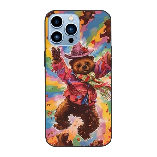 DCEHGEW Dancing Thanksgiving Bear bedruckte Handyhülle für iPhone 13 Pro Max 6,7 Zoll – niedliche, stoßfeste Handyhülle für iPhone 13 Pro Max, Anti-Fingerabdruck, vergilbt nicht DCEHGEW Dancing Thanksgiving Bear bedruckte Handyhülle für iPhone 13 Pro Max 6,7 Zoll – niedliche, stoßfeste Handyhülle für iPhone 13 Pro Max, Anti-Fingerabdruck, vergilbt nicht von DCEHGEW