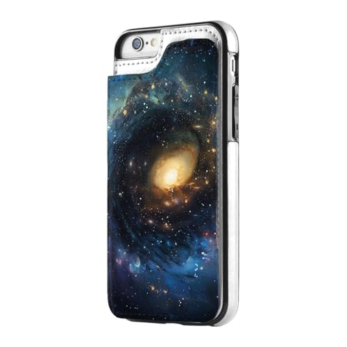 DCEHGEW Galaxy bedruckte Handyhülle für iPhone 7/8, Klapphülle, Leder, stoßfest, Brieftaschenformat, Schwarz DCEHGEW Galaxy bedruckte Handyhülle für iPhone 7/8, Klapphülle, Leder, stoßfest, Brieftaschenformat, Schwarz von DCEHGEW