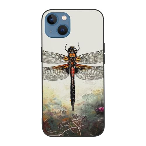 DCEHGEW Libelle bedruckte Handyhülle für iPhone 13 6,1 Zoll – Niedliche, stoßfeste Handyhülle für iPhone 13, Anti-Fingerabdruck, kein Vergilben Weiß DCEHGEW Libelle bedruckte Handyhülle für iPhone 13 6,1 Zoll – Niedliche, stoßfeste Handyhülle für iPhone 13, Anti-Fingerabdruck, kein Vergilben Weiß von DCEHGEW