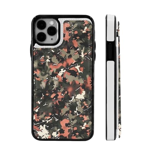 DCEHGEW Schutzhülle für iPhone 11 Pro Max (16,5 cm / 6,5 Zoll), Klappetui, Leder, stoßfest, Brieftaschenformat, Schwarz von DCEHGEW