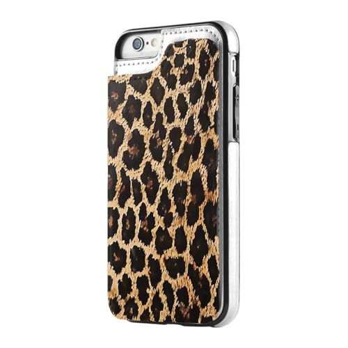 DCEHGEW Schutzhülle für iPhone 7/8, Leopardenmuster, Leder, stoßfest, Brieftaschen-Schutzhülle DCEHGEW Schutzhülle für iPhone 7/8, Leopardenmuster, Leder, stoßfest, Brieftaschen-Schutzhülle von DCEHGEW