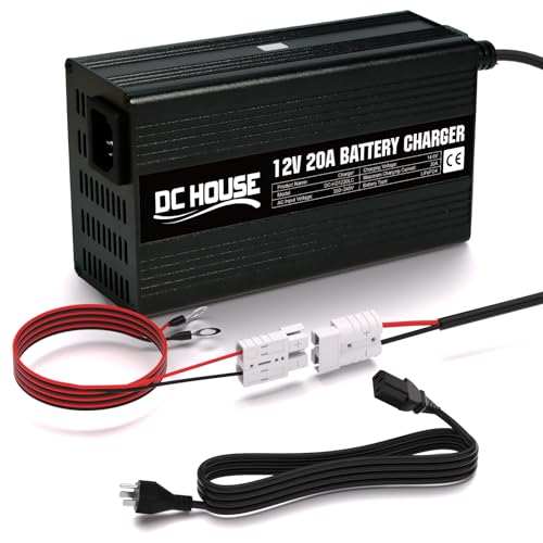 20 Amp Batterieladegerät 12 V Lithium LifePO4 Batterieladegerät 14,6 V Automatische Smart Wartung für Deep Cycle Batterie Auto Motorrad Marine 20 Amp Batterieladegerät 12 V Lithium LifePO4 Batterieladegerät 14,6 V Automatische Smart Wartung für Deep Cycle Batterie Auto Motorrad Marine von DCHOUSE